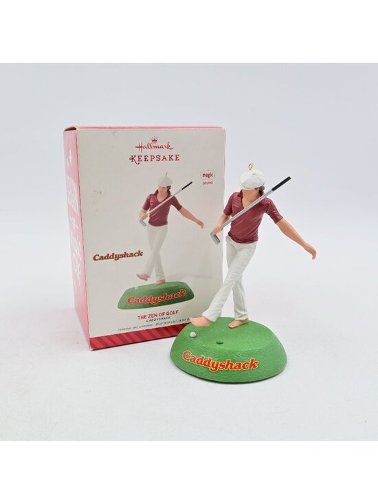 Hallmark Other - Hallmark Keepsake Caddyshack The Zen Of Golf Christmas Ornament Sound 2014 NIB